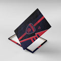 Melbourne Demons Canvas Wall Art Modern Geometric Sports Graphic Style