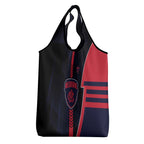 Melbourne Demons Grocery Bag Modern Geometric Sports Graphic Style