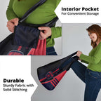 Melbourne Demons Grocery Bag Modern Geometric Sports Graphic Style