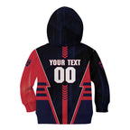 Personalized Melbourne Demons Kid Hoodie Modern Geometric Sports Graphic Style