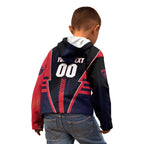 Personalized Melbourne Demons Kid Hoodie Modern Geometric Sports Graphic Style