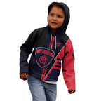 Personalized Melbourne Demons Kid Hoodie Modern Geometric Sports Graphic Style