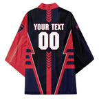 Personalized Melbourne Demons Kimono Modern Geometric Sports Graphic Style