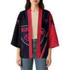 Personalized Melbourne Demons Kimono Modern Geometric Sports Graphic Style