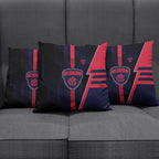 Melbourne Demons Pillow Cover Modern Geometric Sports Graphic Style
