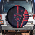 Melbourne Demons Spare Tire Cover Modern Geometric Sports Graphic Style