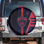 Melbourne Demons Spare Tire Cover Modern Geometric Sports Graphic Style
