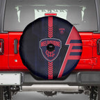 Melbourne Demons Spare Tire Cover Modern Geometric Sports Graphic Style