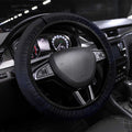 Melbourne Demons Steering Wheel Cover Modern Geometric Sports Graphic Style