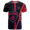 Personalized Melbourne Demons T Shirt Modern Geometric Sports Graphic Style