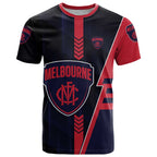 Personalized Melbourne Demons T Shirt Modern Geometric Sports Graphic Style