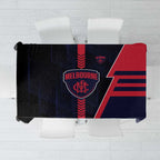 Melbourne Demons Tablecloth Modern Geometric Sports Graphic Style