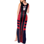 Personalized Melbourne Demons Tank Maxi Dress Modern Geometric Sports Graphic Style