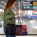 Melbourne Demons Travel Bag Modern Geometric Sports Graphic Style
