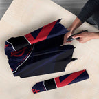 Melbourne Demons Umbrella Modern Geometric Sports Graphic Style