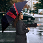 Melbourne Demons Umbrella Modern Geometric Sports Graphic Style