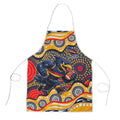 Adelaide Crows Apron Aboriginal Dot Pattern - Football Mascot Heritage Pride
