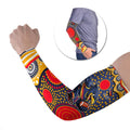 Adelaide Crows Arm Sleeves Aboriginal Dot Pattern - Football Mascot Heritage Pride