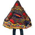 Adelaide Crows Cloak Aboriginal Dot Pattern - Football Mascot Heritage Pride