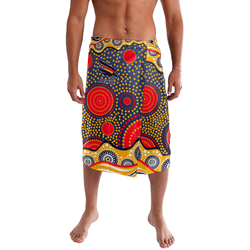 Adelaide Crows Lavalava Aboriginal Dot Pattern - Football Mascot Heritage Pride