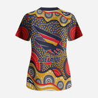 Adelaide Crows Scrub Top Aboriginal Dot Pattern - Football Mascot Heritage Pride