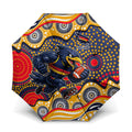 Adelaide Crows Umbrella Aboriginal Dot Pattern - Football Mascot Heritage Pride
