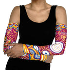 Brisbane Lions Arm Sleeves Aboriginal Dot Pattern - Football Mascot Heritage Pride