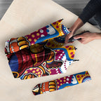 Brisbane Lions Umbrella Aboriginal Dot Pattern - Football Mascot Heritage Pride