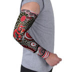 Essendon Bombers Arm Sleeves Aboriginal Dot Pattern - Football Mascot Heritage Pride