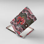 Essendon Bombers Canvas Wall Art Aboriginal Dot Pattern - Football Mascot Heritage Pride