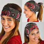 Essendon Bombers Neck Gaiter Aboriginal Dot Pattern - Football Mascot Heritage Pride