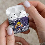 Fremantle Dockers AirPods Case Aboriginal Dot Pattern - Football Mascot Heritage Pride
