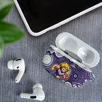 Fremantle Dockers AirPods Case Aboriginal Dot Pattern - Football Mascot Heritage Pride