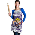 Fremantle Dockers Apron Aboriginal Dot Pattern - Football Mascot Heritage Pride