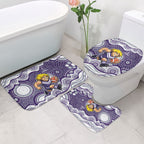 Fremantle Dockers Bathroom Set Aboriginal Dot Pattern - Football Mascot Heritage Pride