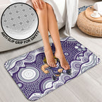 Fremantle Dockers Bathroom Set Aboriginal Dot Pattern - Football Mascot Heritage Pride