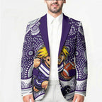 Fremantle Dockers Blazer Aboriginal Dot Pattern - Football Mascot Heritage Pride