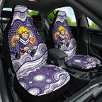 Fremantle Dockers Car Seat Cover Aboriginal Dot Pattern - Football Mascot Heritage Pride