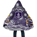 Fremantle Dockers Cloak Aboriginal Dot Pattern - Football Mascot Heritage Pride