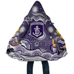 Fremantle Dockers Cloak Aboriginal Dot Pattern - Football Mascot Heritage Pride