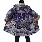 Fremantle Dockers Cloak Aboriginal Dot Pattern - Football Mascot Heritage Pride