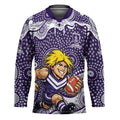 Fremantle Dockers Hockey Jersey Aboriginal Dot Pattern - Football Mascot Heritage Pride
