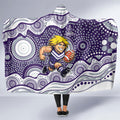 Fremantle Dockers Hooded Blanket Aboriginal Dot Pattern - Football Mascot Heritage Pride