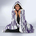 Fremantle Dockers Hooded Blanket Aboriginal Dot Pattern - Football Mascot Heritage Pride