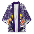Fremantle Dockers Kimono Aboriginal Dot Pattern - Football Mascot Heritage Pride