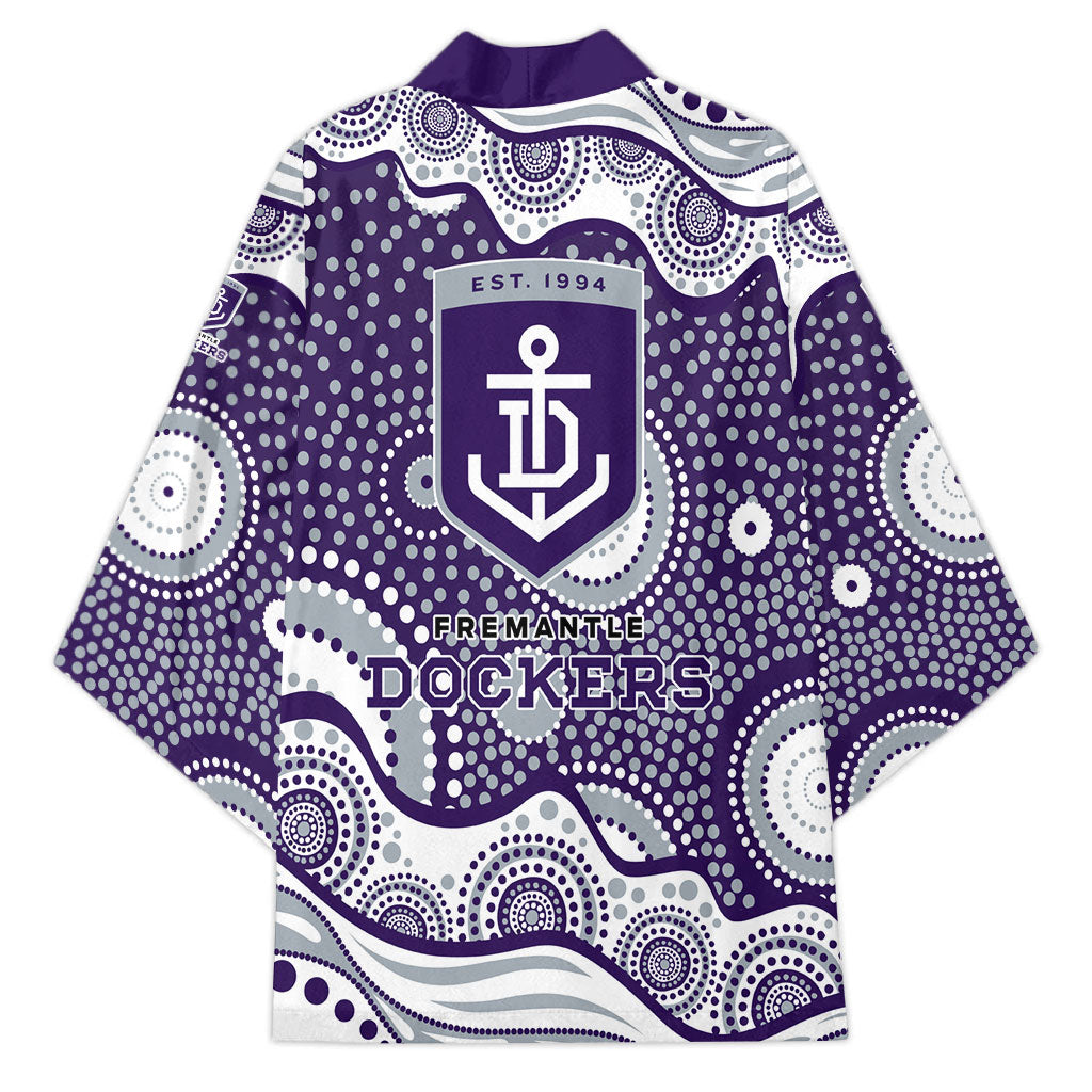 Fremantle Dockers Kimono Aboriginal Dot Pattern - Football Mascot Heritage Pride