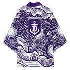 Fremantle Dockers Kimono Aboriginal Dot Pattern - Football Mascot Heritage Pride