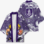 Fremantle Dockers Kimono Aboriginal Dot Pattern - Football Mascot Heritage Pride
