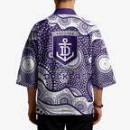Fremantle Dockers Kimono Aboriginal Dot Pattern - Football Mascot Heritage Pride