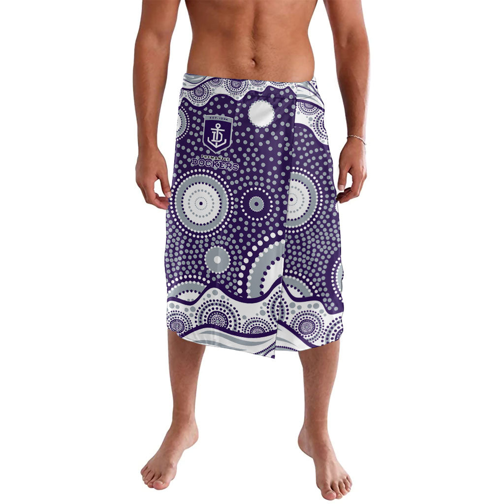 Fremantle Dockers Lavalava Aboriginal Dot Pattern - Football Mascot Heritage Pride